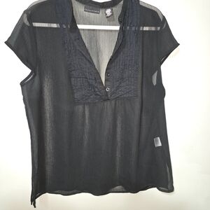 Lot of 2 Apostrophe Sheer Blouse